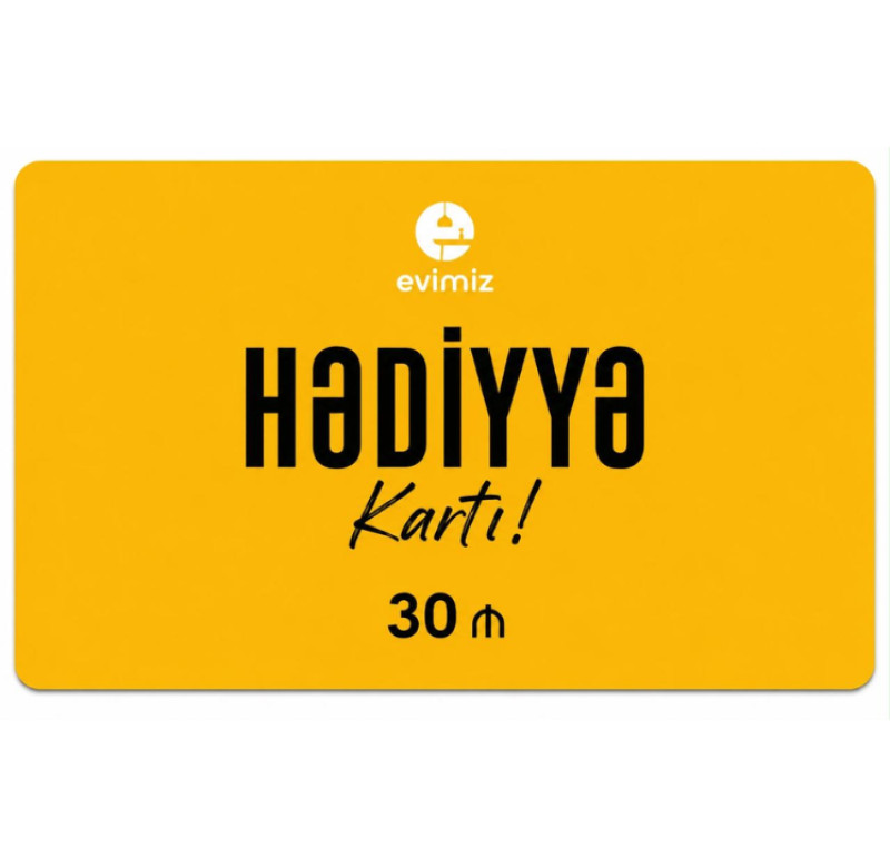 Hədiyyə Kartı 30 AZN