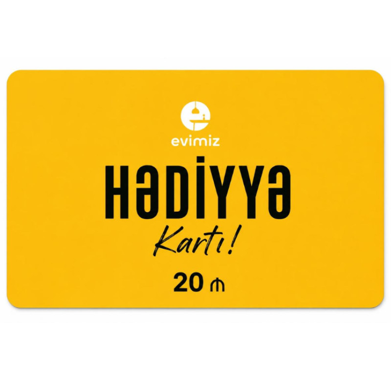 Hədiyyə Kartı 20 AZN