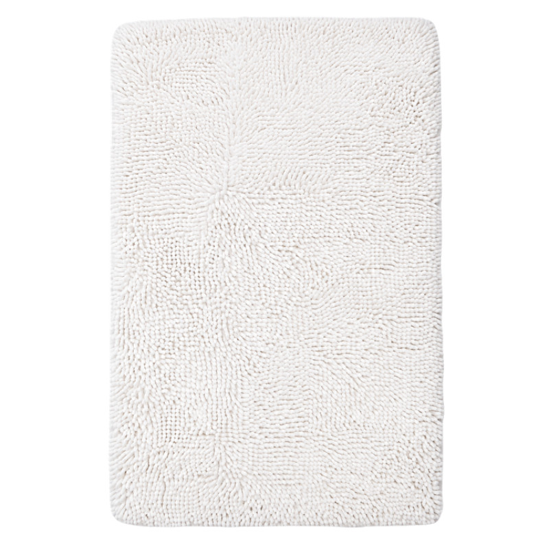 Hamam Ayaqaltısı 55x85sm Ağ Poliester/Mikrofibra