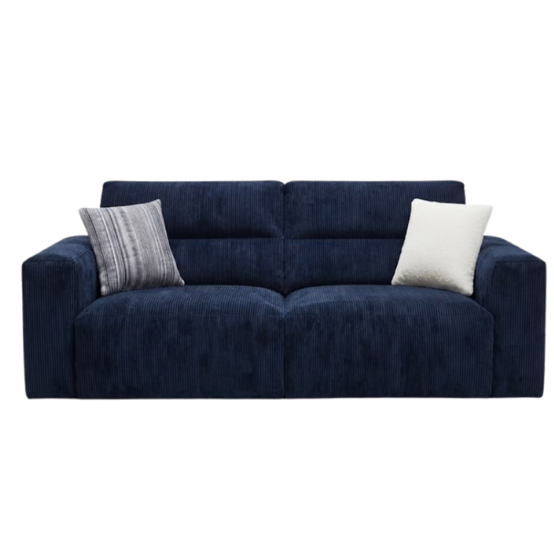 Divan Mavi Damalı 240x104x90 sm