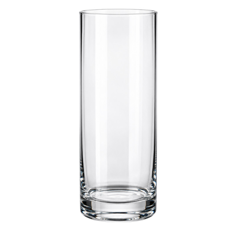 Şüşə Vaza Düz 6x25 sm
