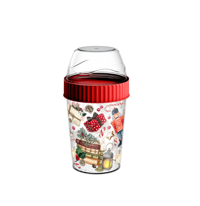 Konteyner 440 ml – Qırmızı