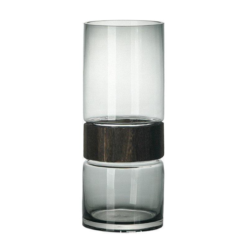 Taxta xalqalı güldan 10x25 sm