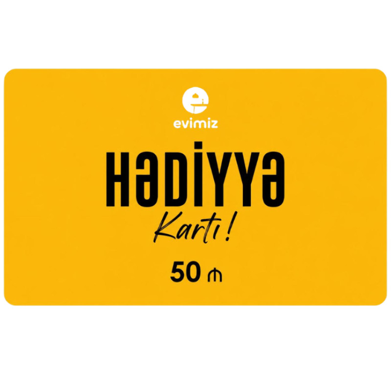 Hədiyyə Kartı 50 AZN